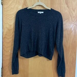 Madewell cropped lightweight sweater